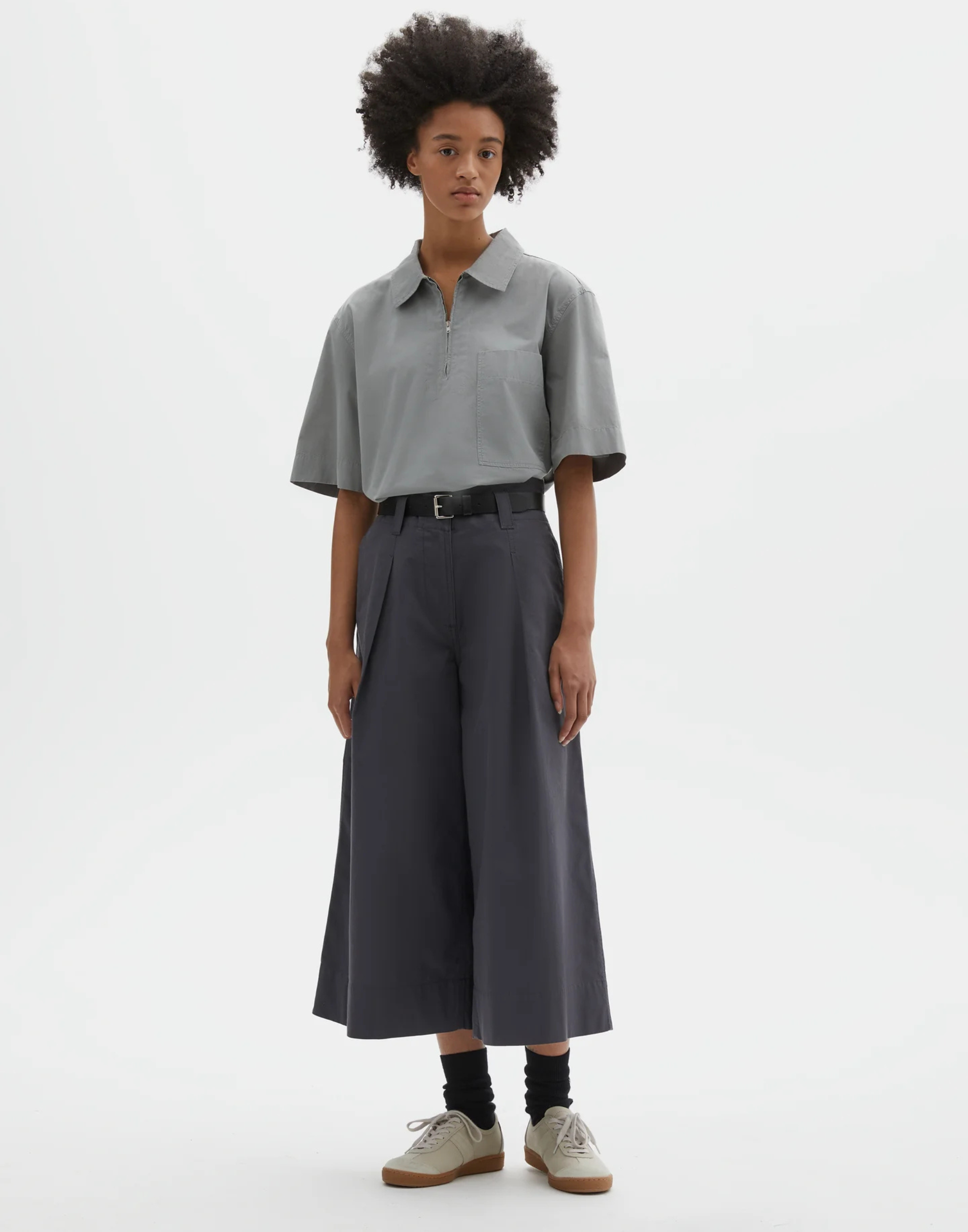 Lead Organic Cotton Wide Leg Culottes