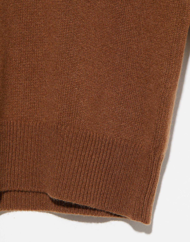 Castagno Brown Cashmere Iris Pullover