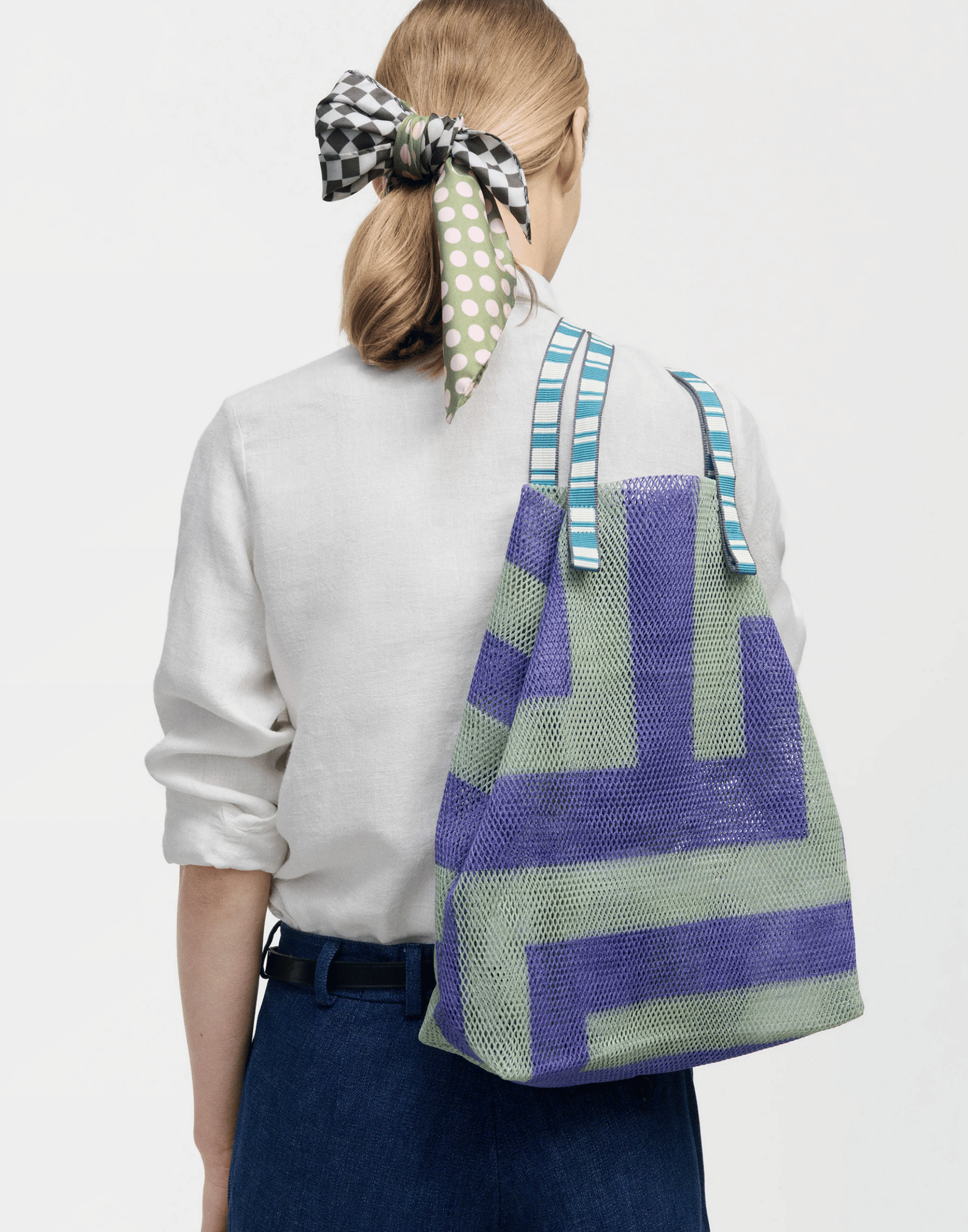 Violet Large Kanpur Tote
