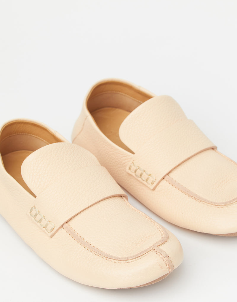 Apricot Leather Toddone Mocassino Loafers