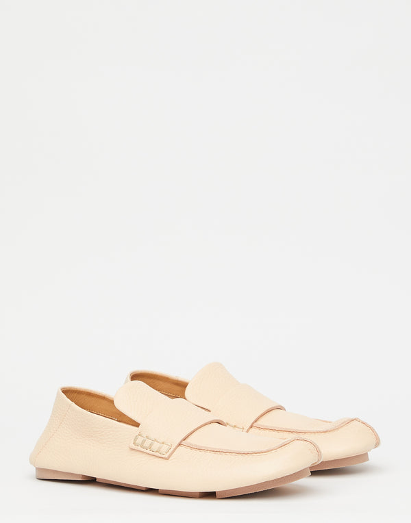 Apricot Leather Toddone Mocassino Loafers