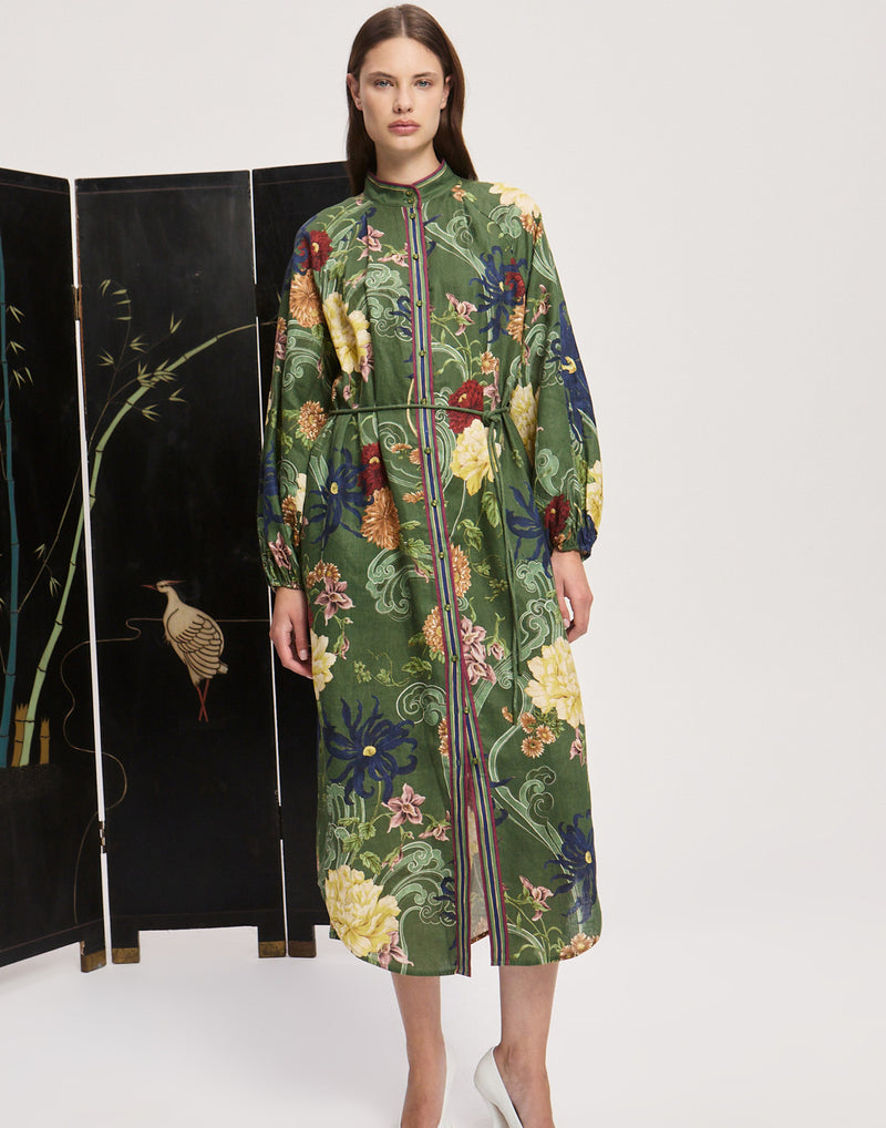 Linen Avery Shirt Dress