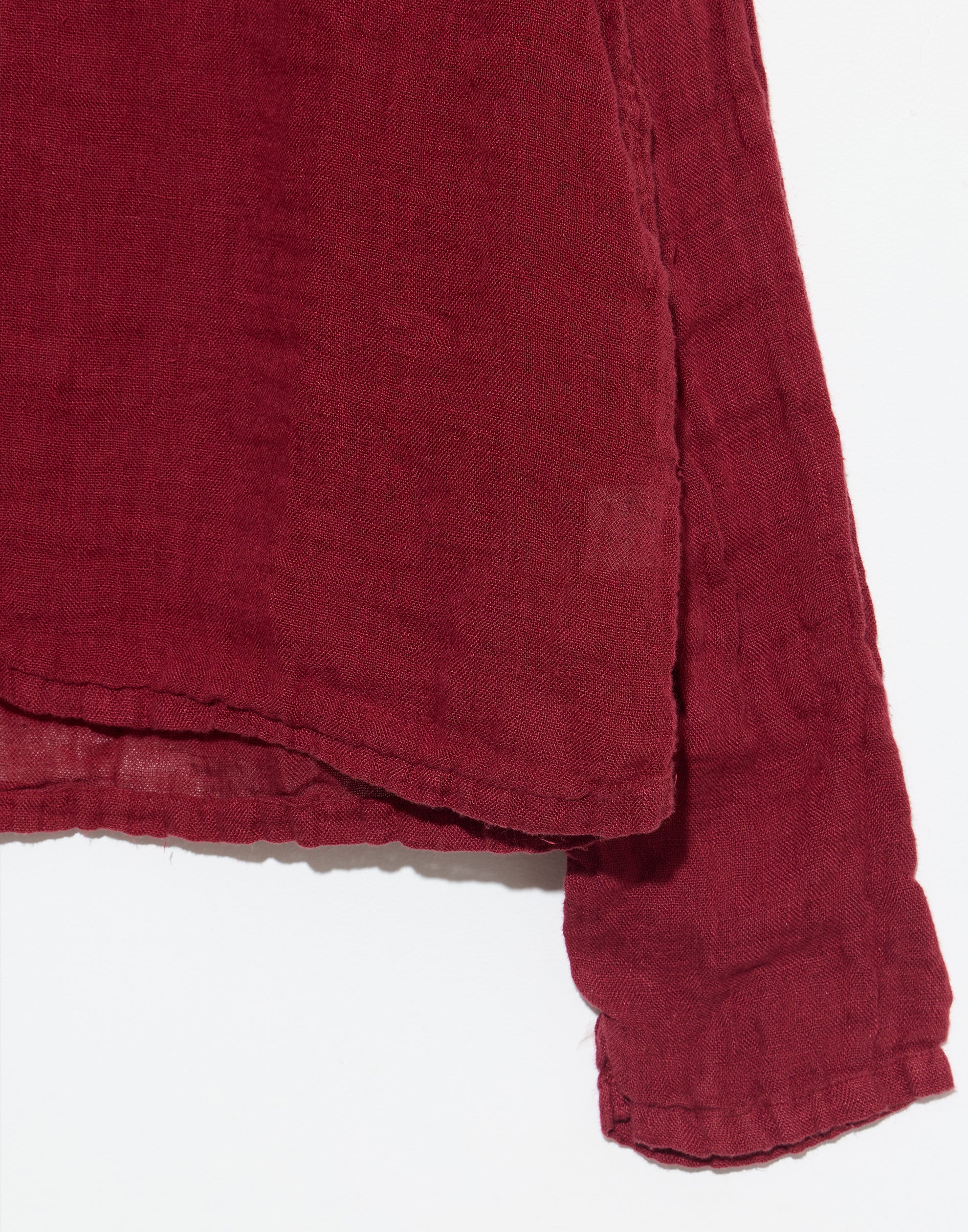 Berry Linen Gauze Lilly Top