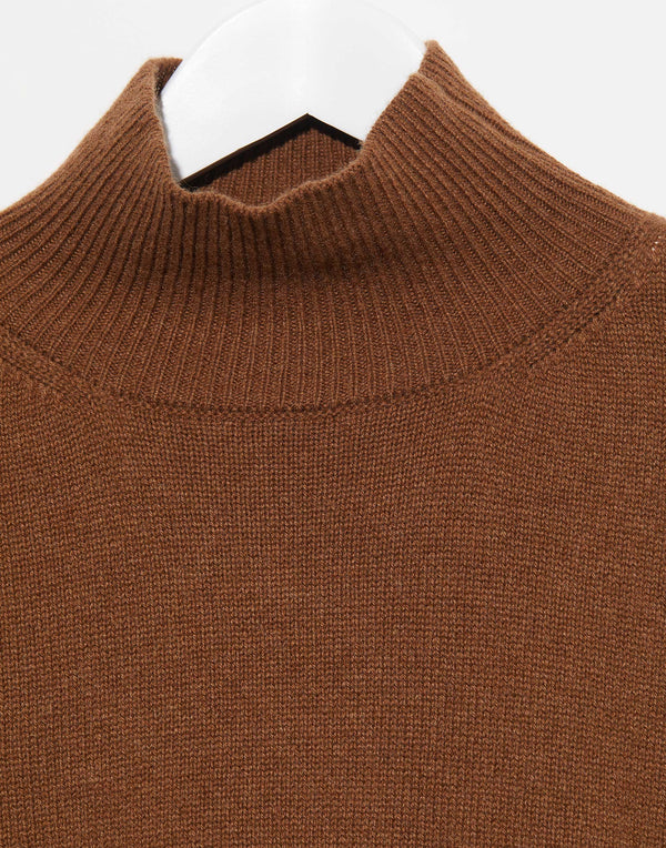 Castagno Brown Cashmere Iris Pullover