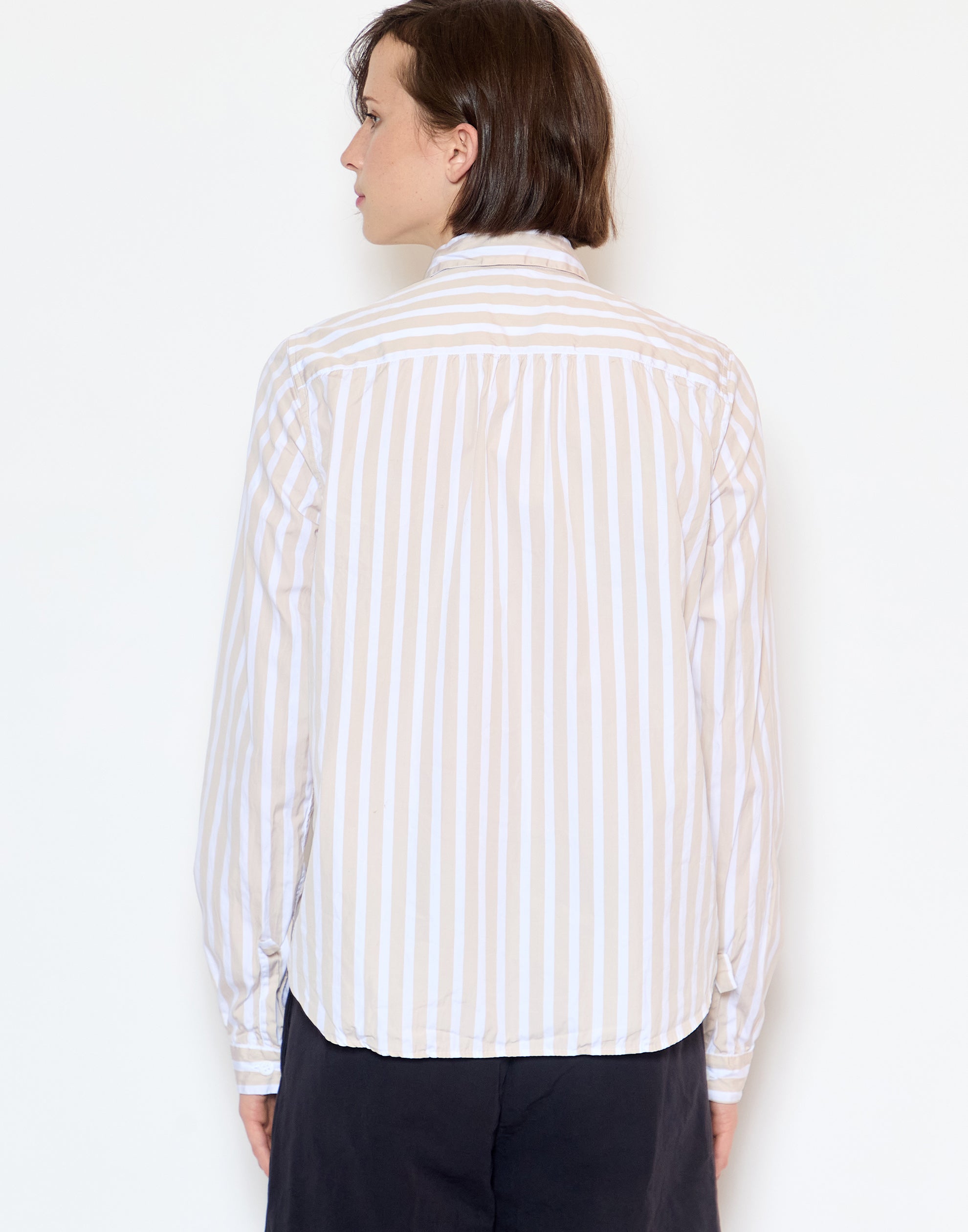 Sandy Stripe Cotton Tyrol Shirt