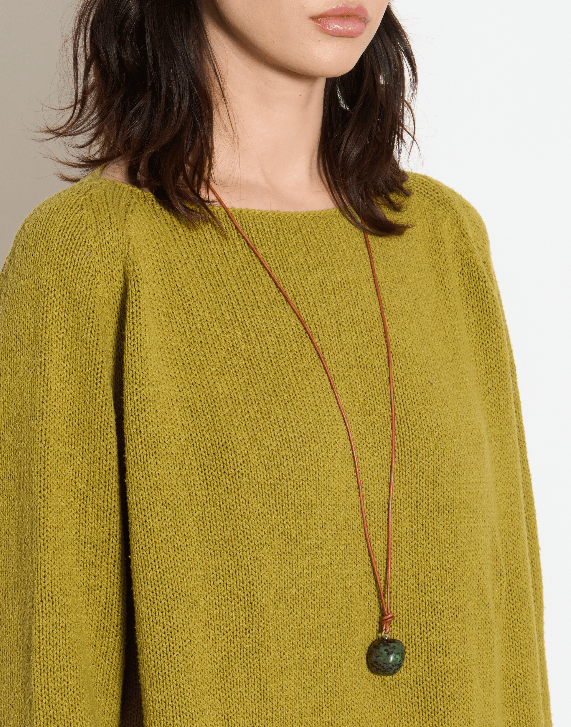 Ruby Zoisite Pendant Necklace