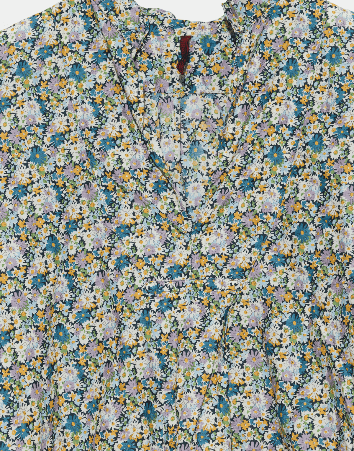 Daisy Floral Liberty Print Cotton Kora Lavato Top