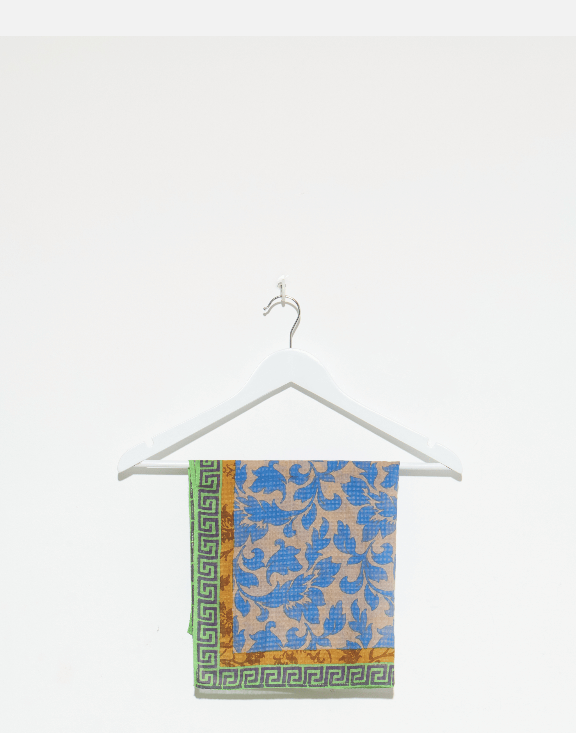 Noisette Silk & Cotton Square Scarf