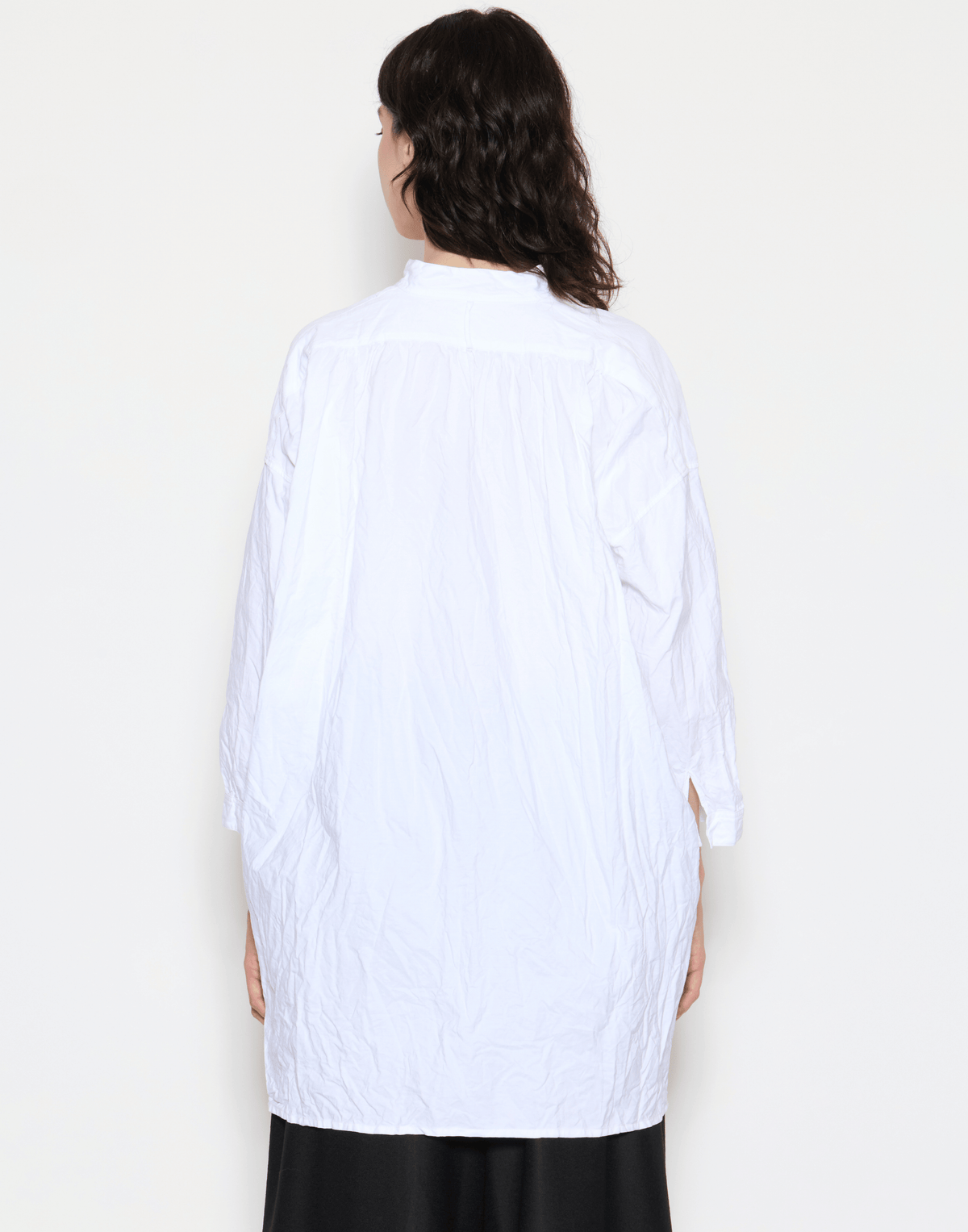 White Cotton Kora Lavato Top