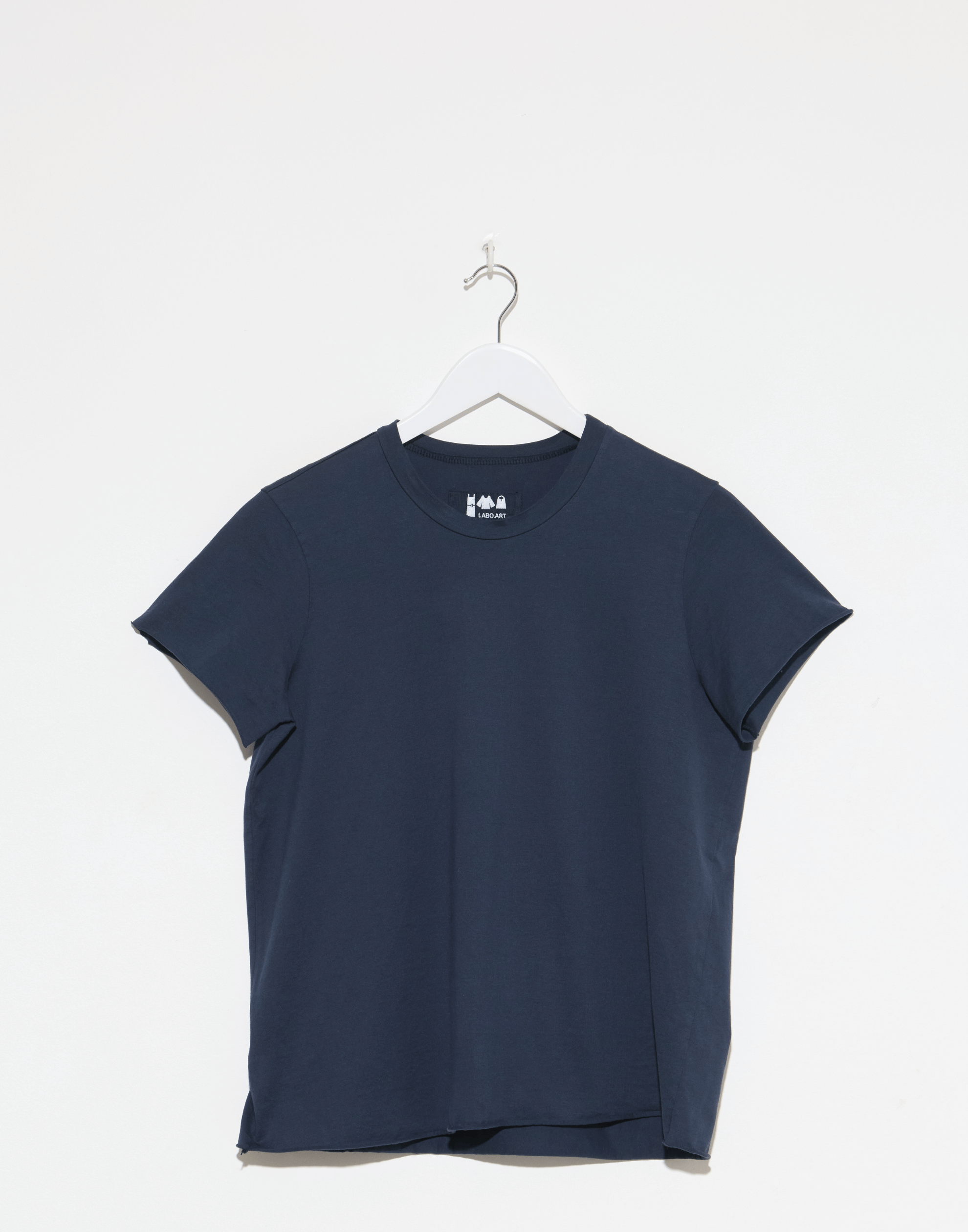 Atlantic Blue Cotton Maglia Rico T-Shirt