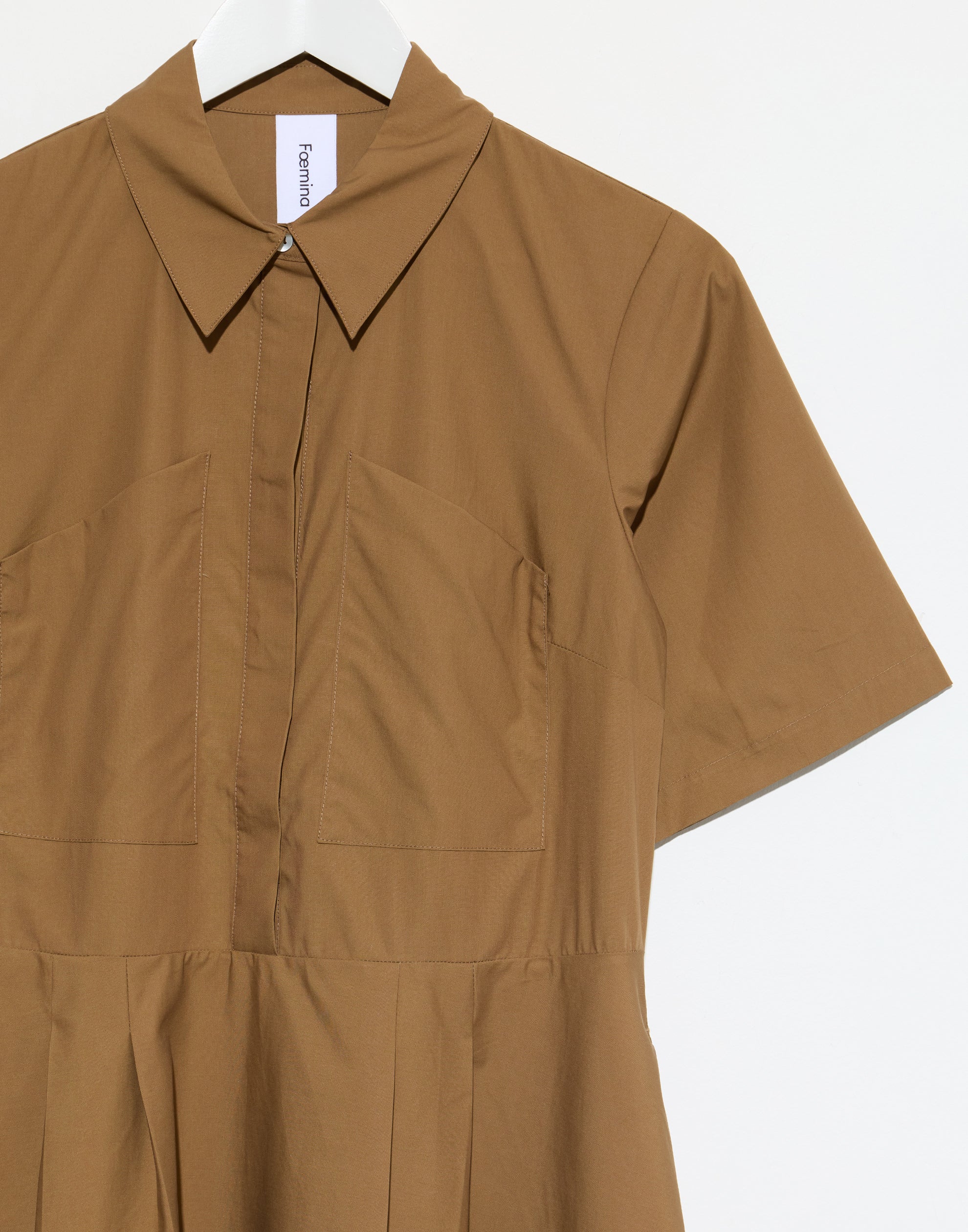 Cocoa Cotton & Tencel Calliope Dress