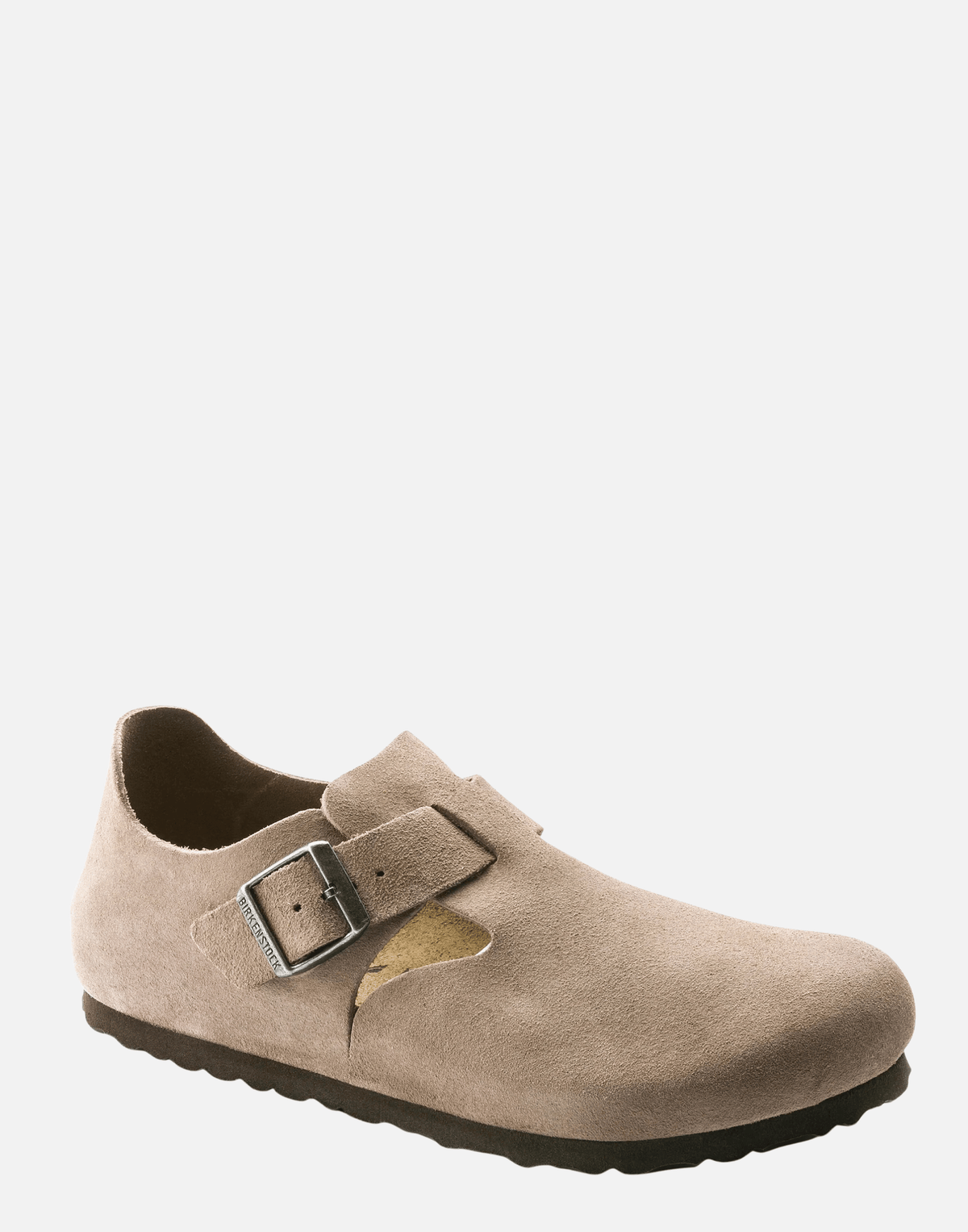 Regular Taupe Suede Leather London Shoes
