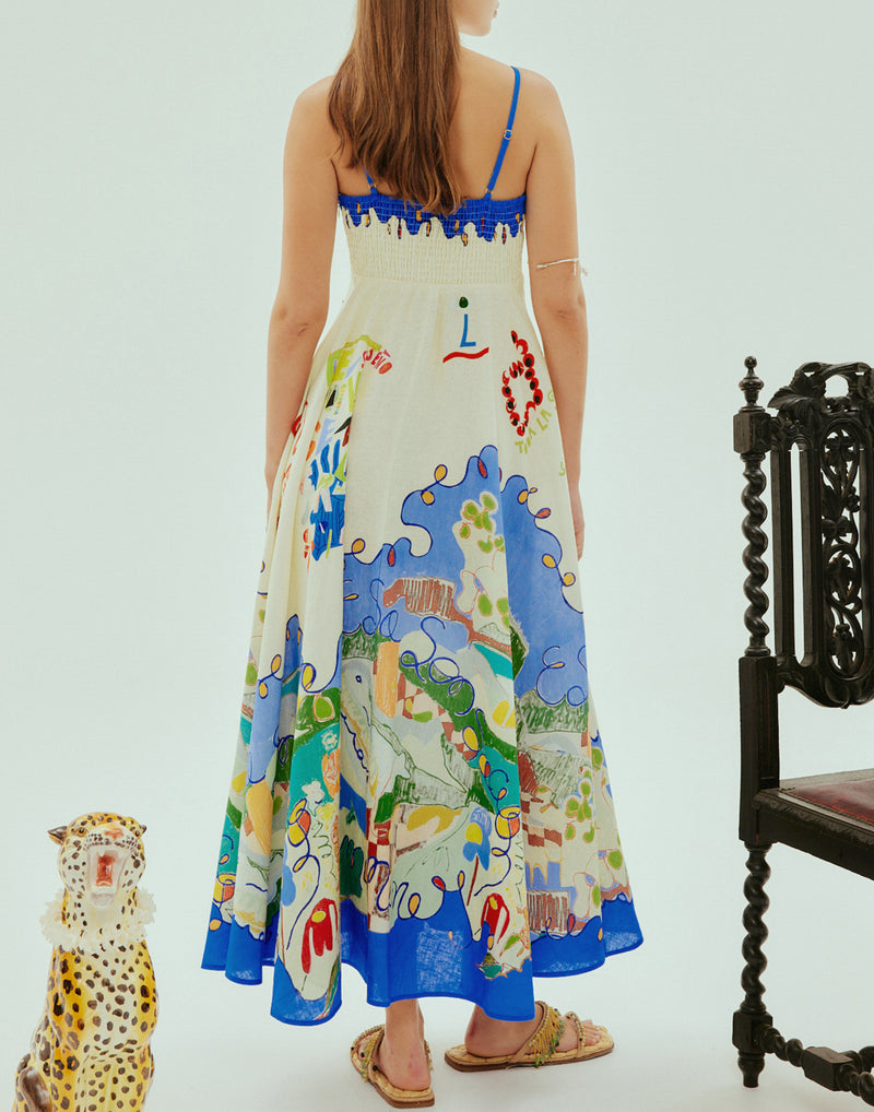 Linen Nadia Sundress
