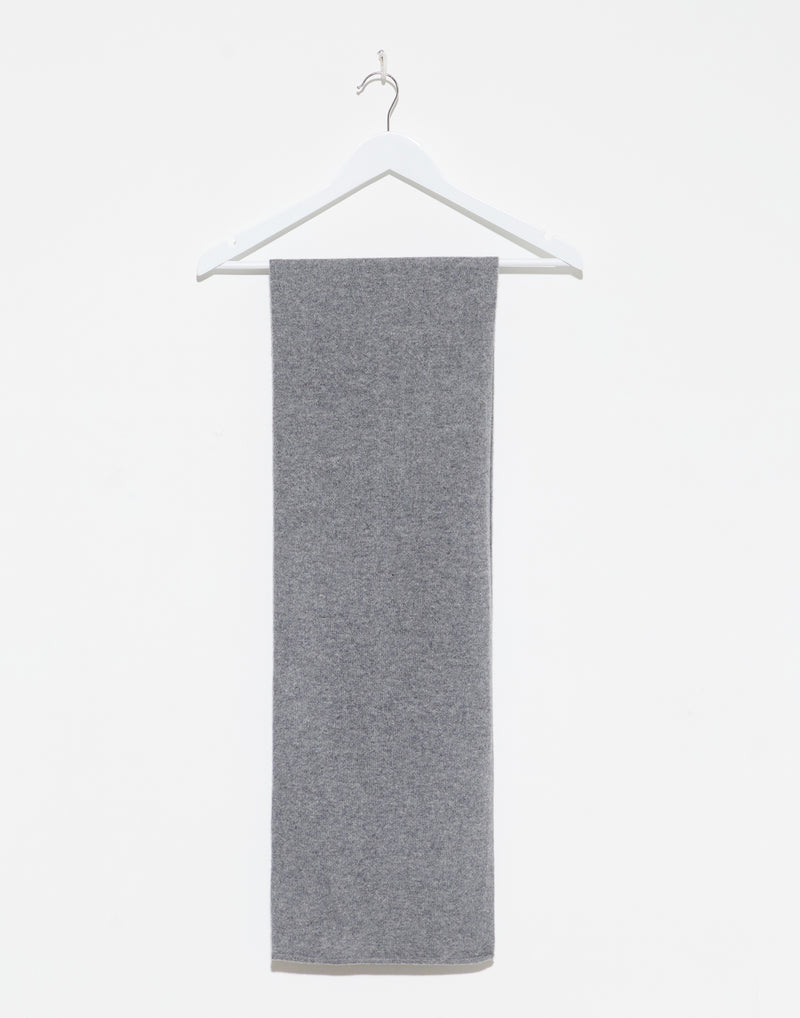 Mid Grey Cashmere Everyday Scarf