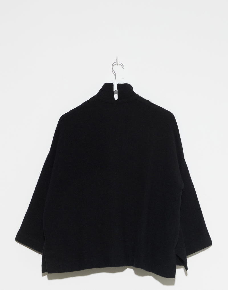 Black Cashmere Giacca Jacket