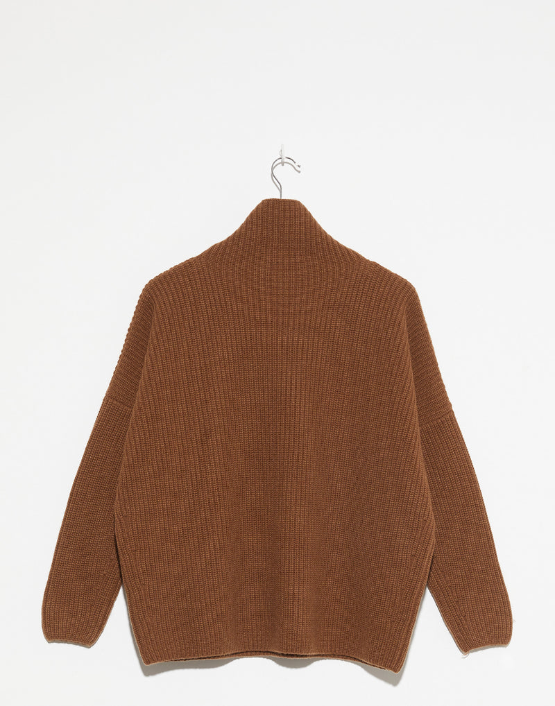 Castagno Brown Cashmere Estelle Pullover