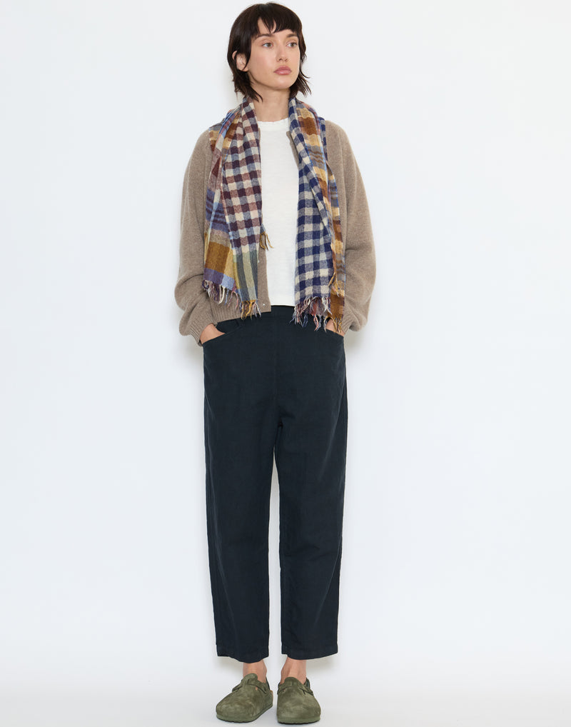 Linseed Wool & Cashmere Raglan Cardigan