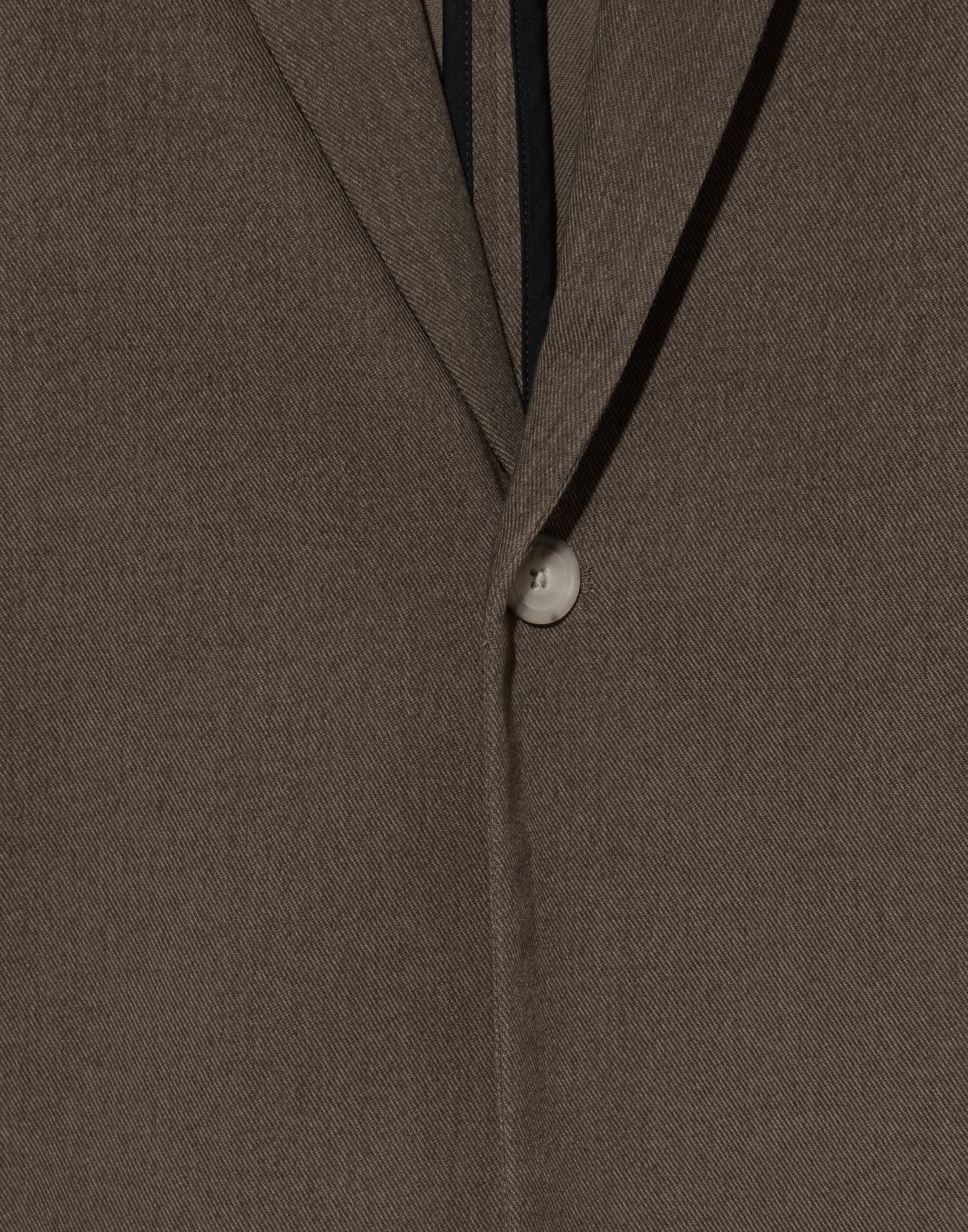 Barnwood Brown Cotton Painted Blazer