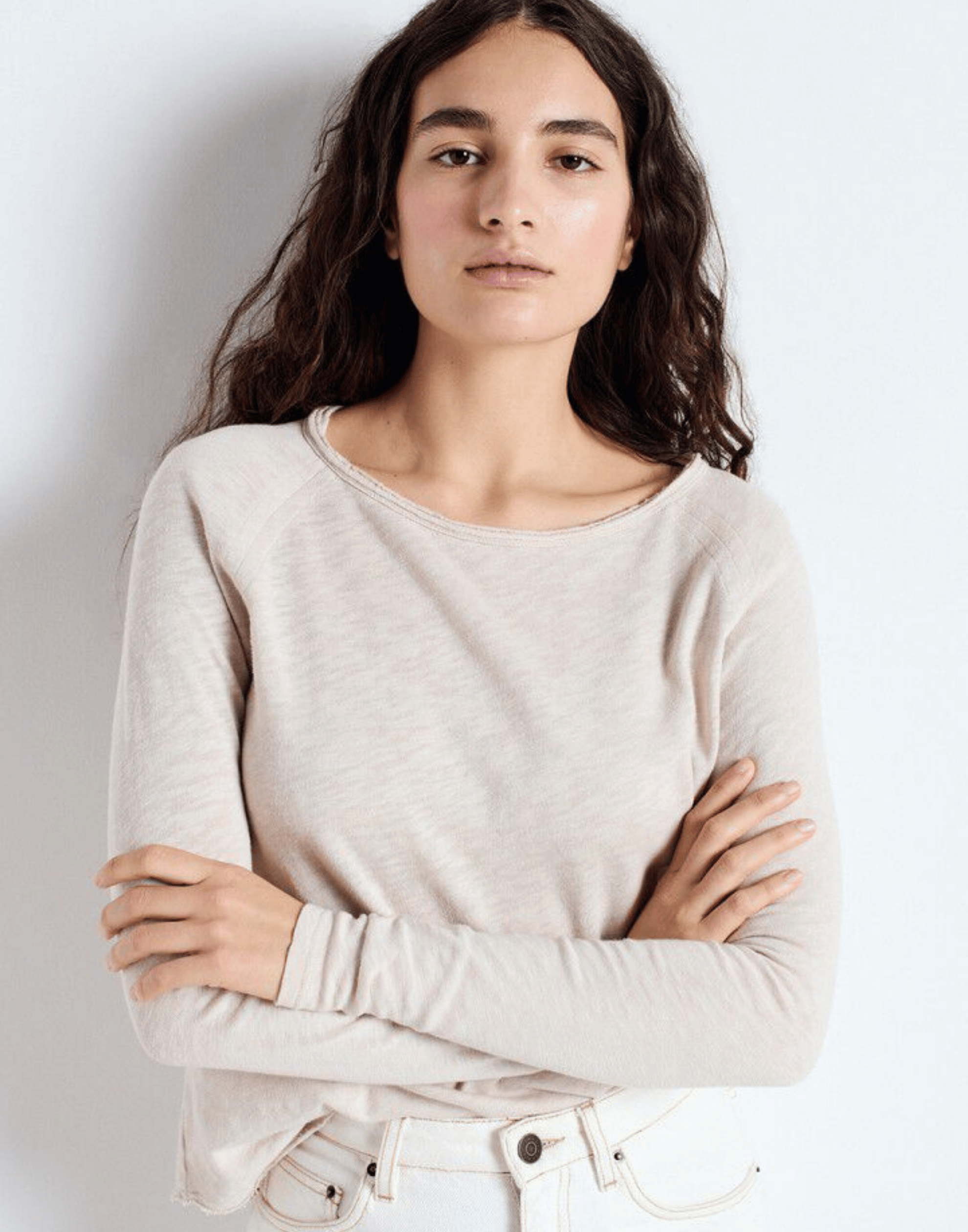 Vintage Mastic Cotton Sonoma Long Sleeve T-Shirt