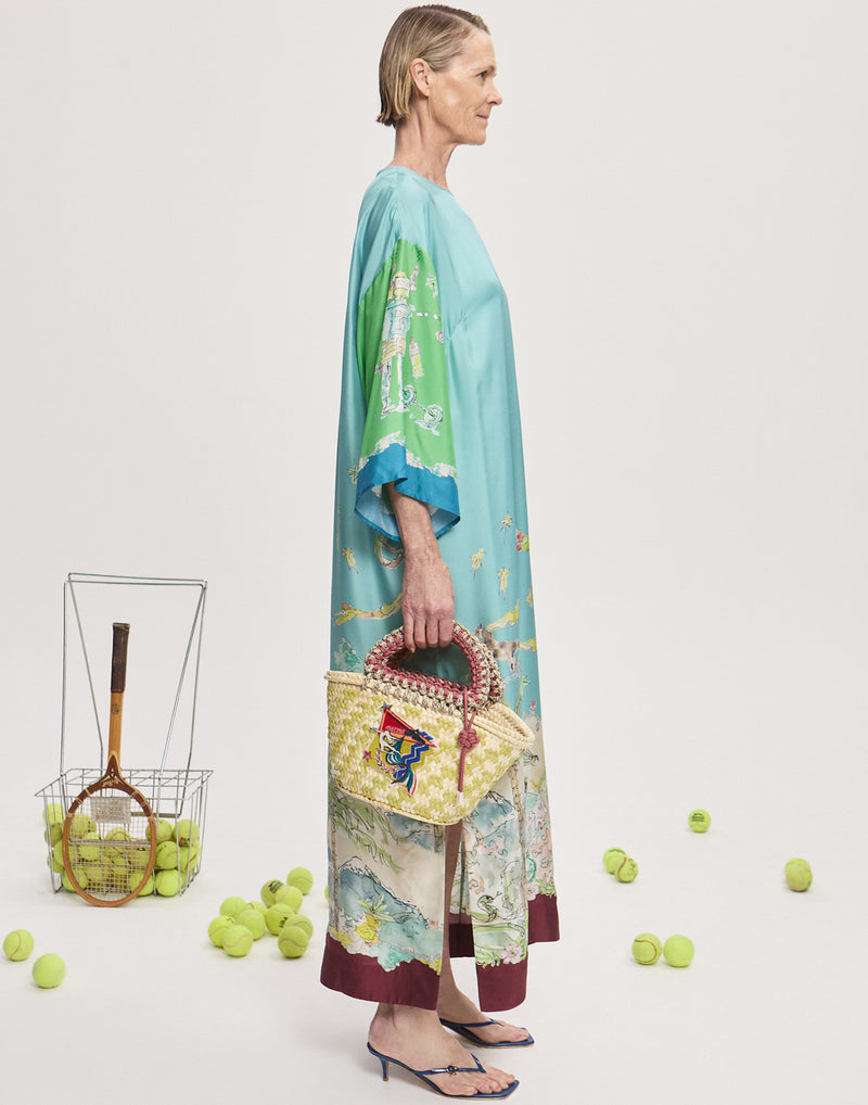 Silk Daria Midi Dress