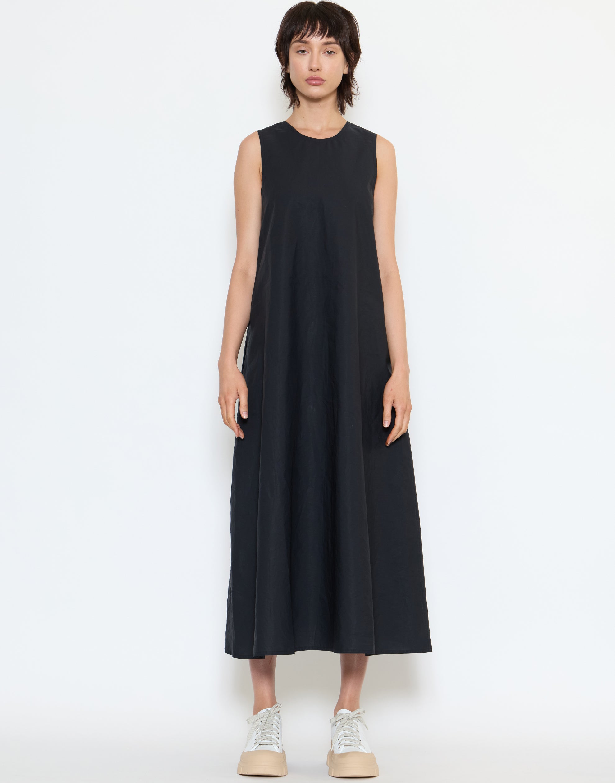 Midnight Cotton Dao Dress