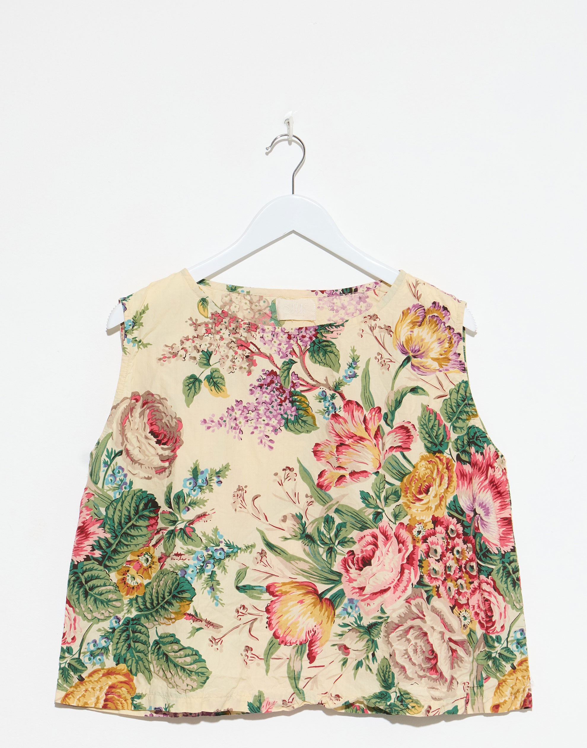 Floral Print Cotton Poplin Anna Top