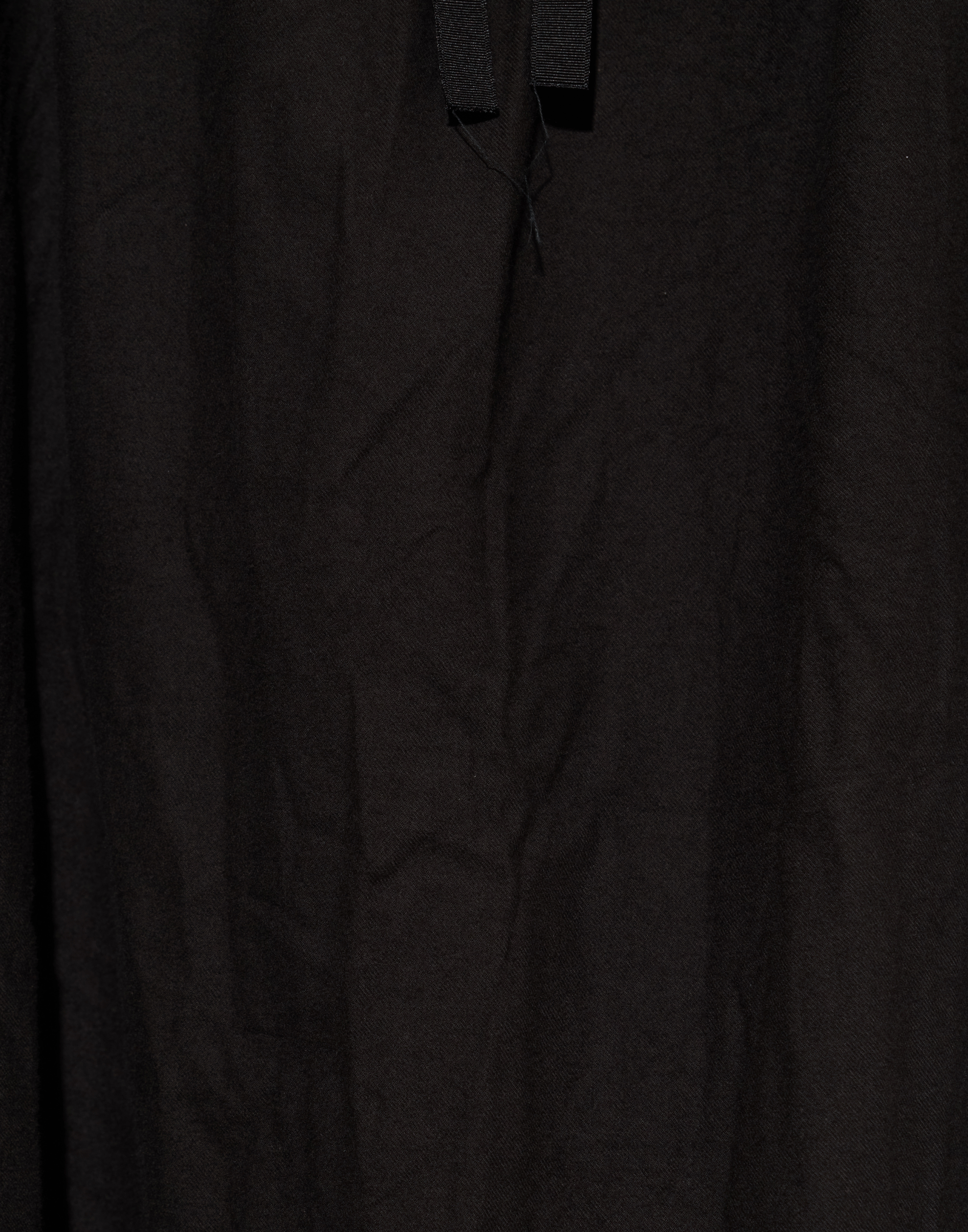 Bitter Chocolate Cotton Flannel Skirt