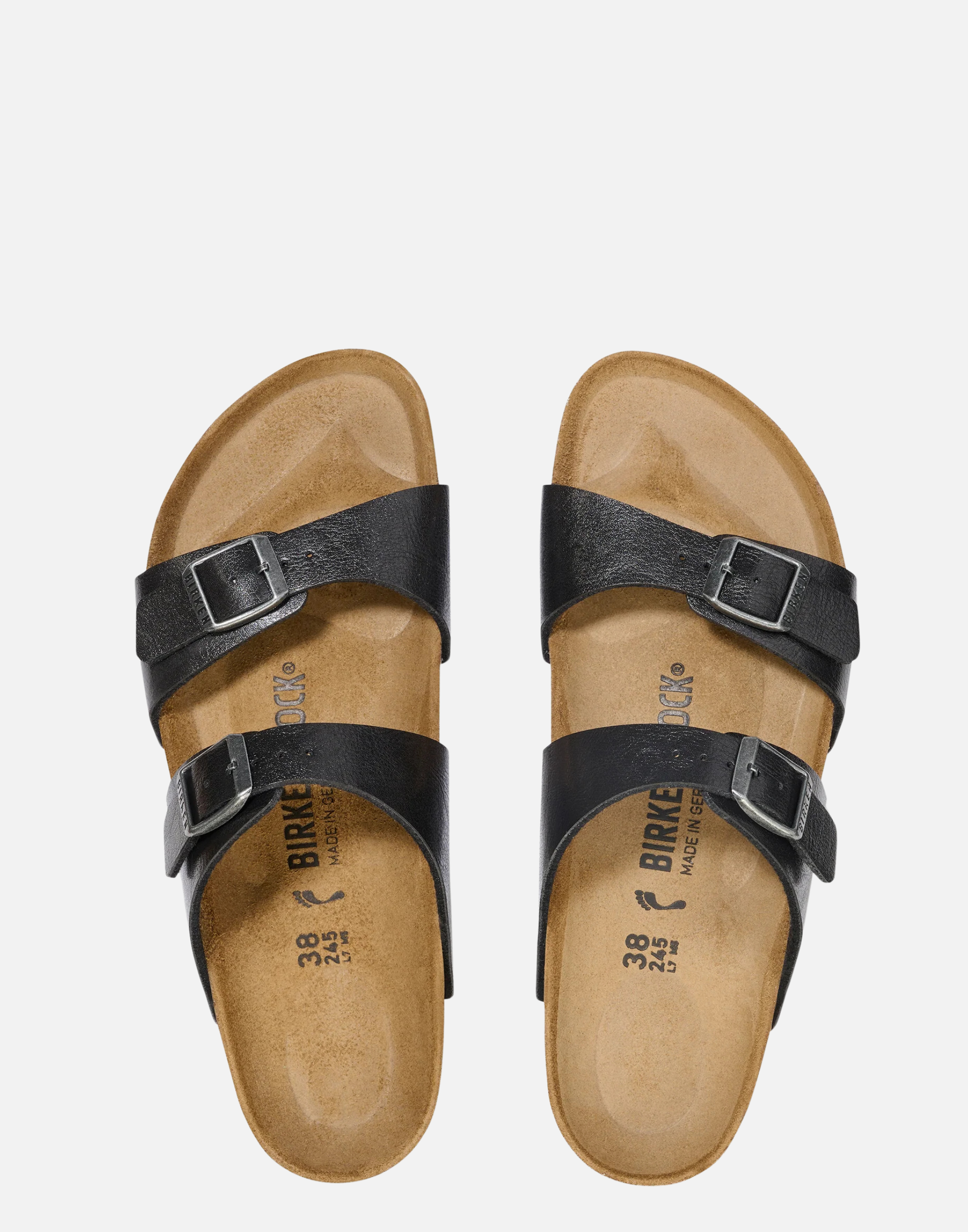 Regular Graceful Licorice Birko Flor Sydney Sandals