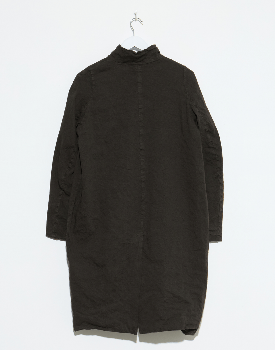 Sepia Cotton Blend Marthe Coat
