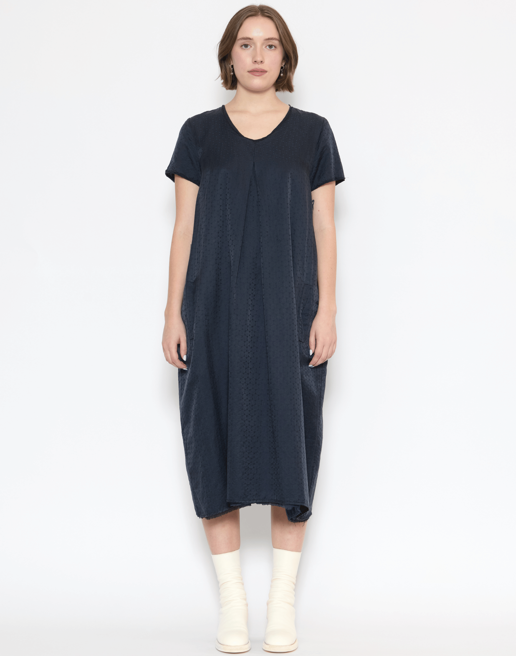 Notte Cotton & Silk Drew Dress