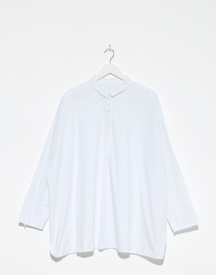 Ash Cotton Oversized Bigly Shirt