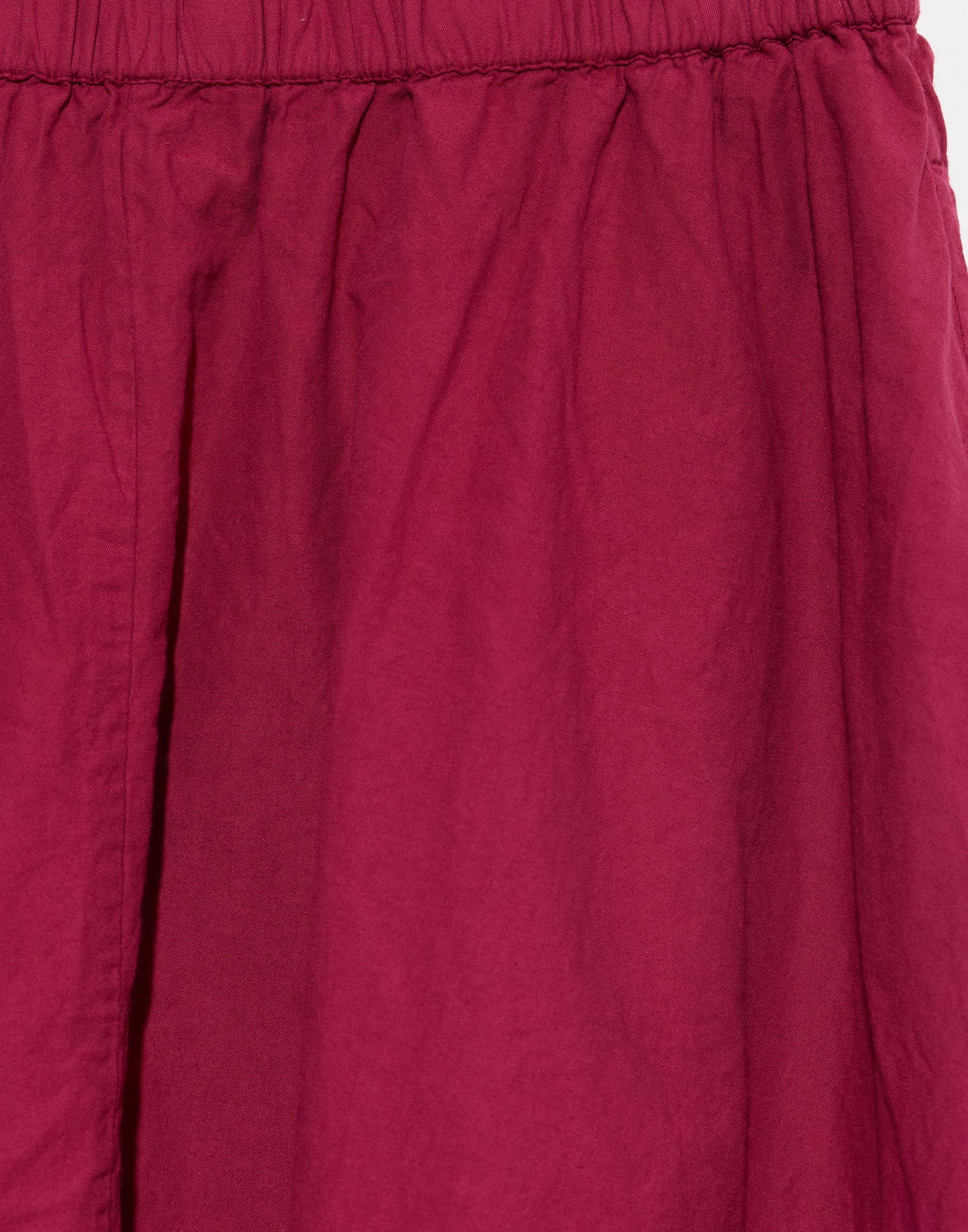 Berry Cotton Twill Ash Skirt