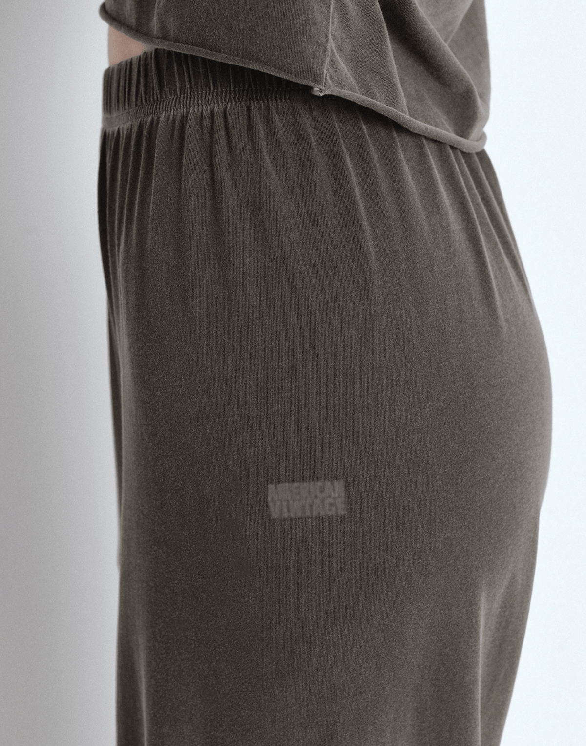 Vintage Carbon Cotton Blend Pymaz Pants