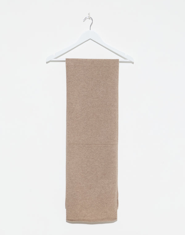 Shiitake Raw Cashmere Everyday Scarf
