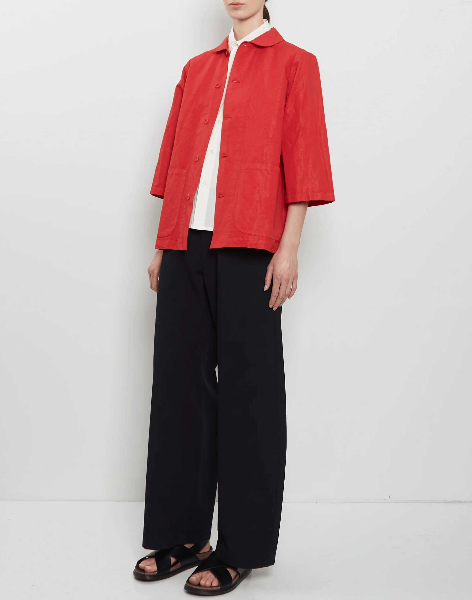 Tango Red Technical Cotton Olivia Jacket