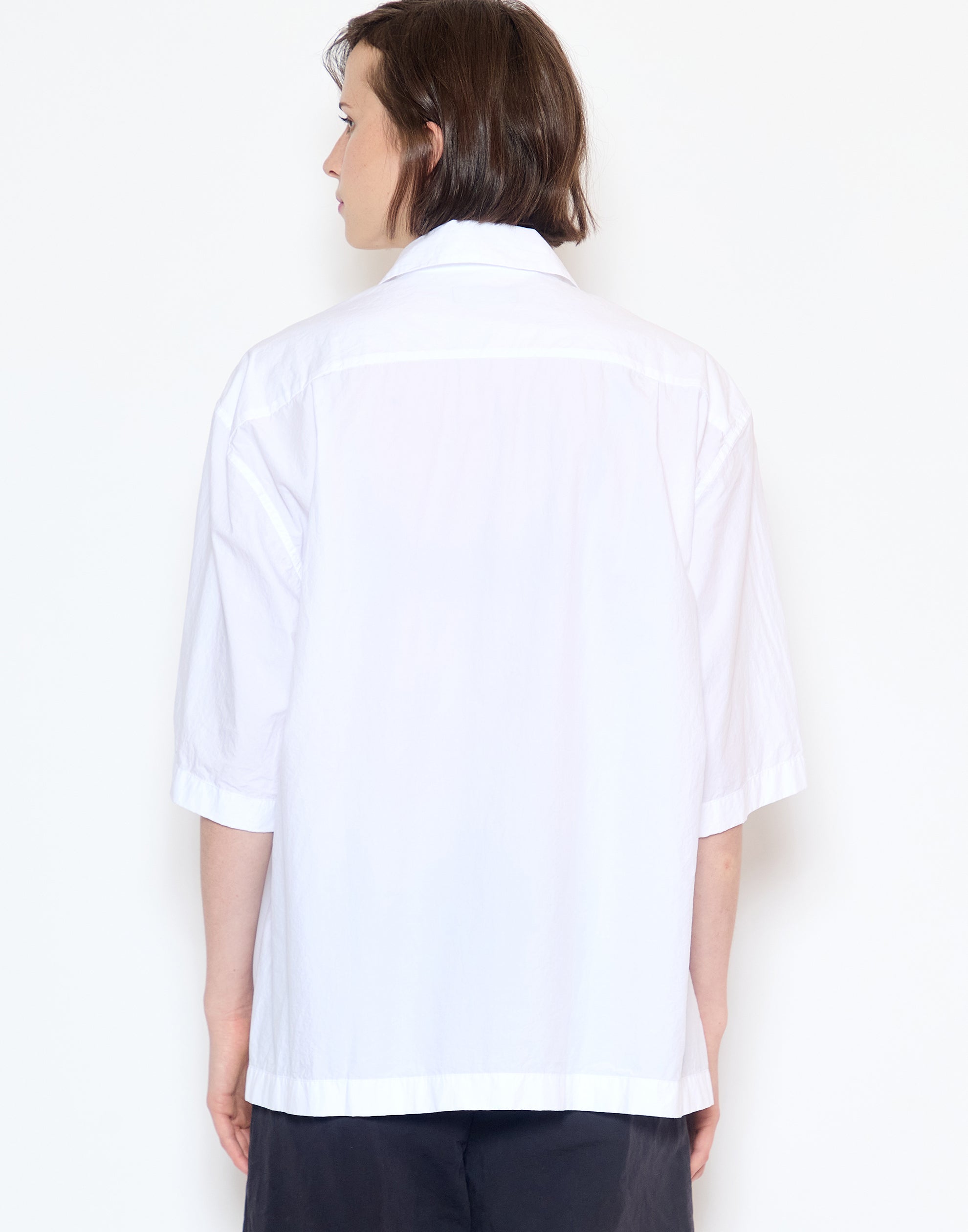 White Cotton Ella Shirt