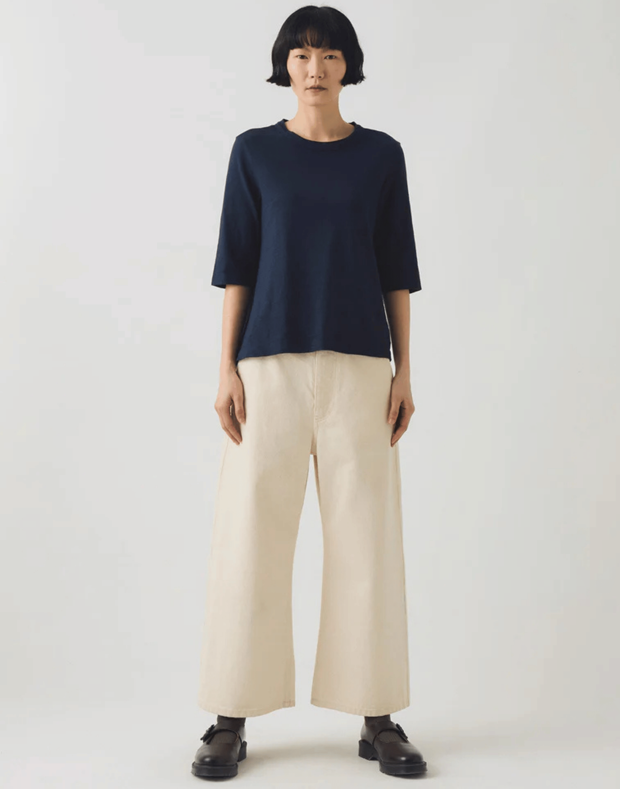 Indigo Organic Cotton Cleo T-Shirt