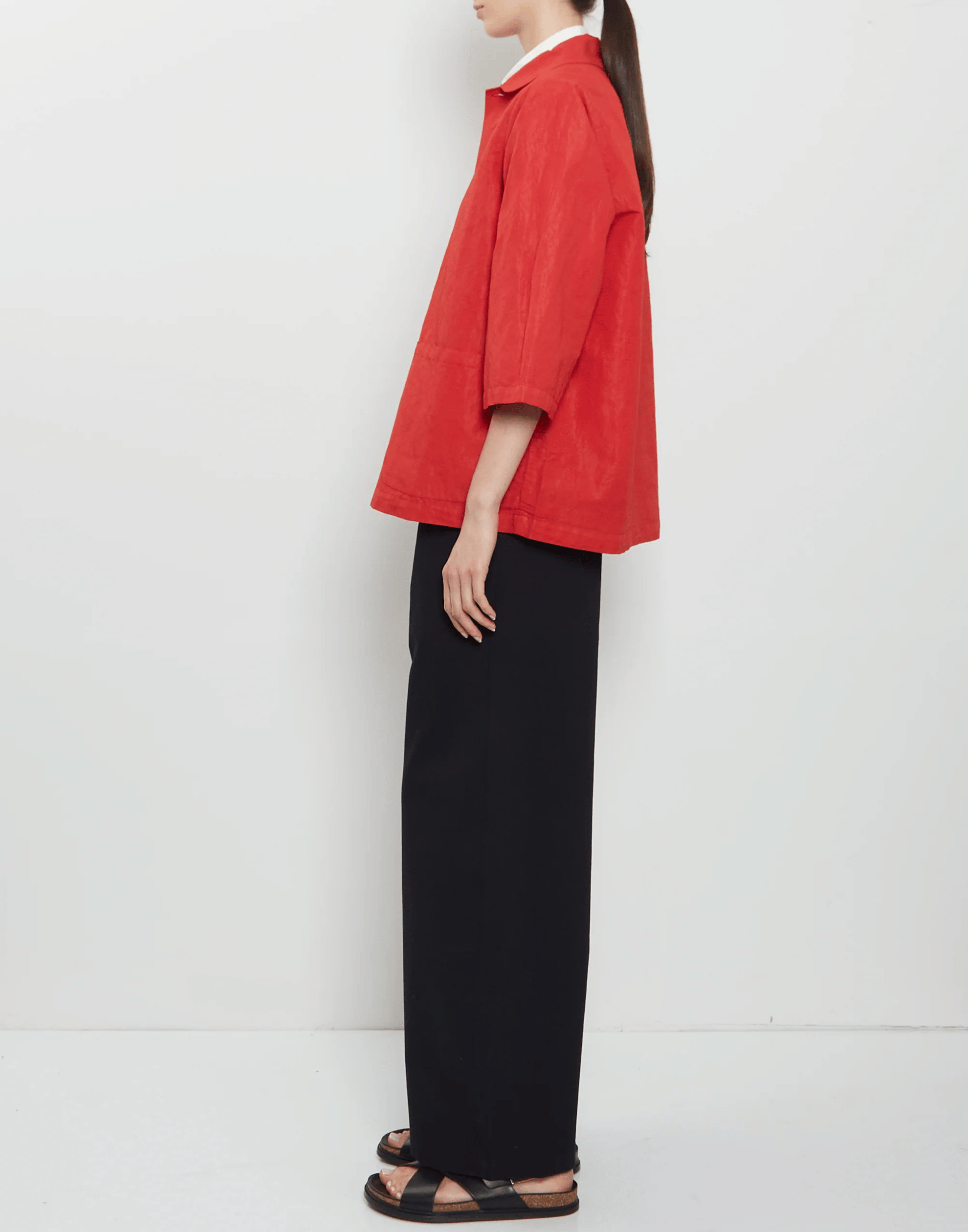 Tango Red Technical Cotton Olivia Jacket