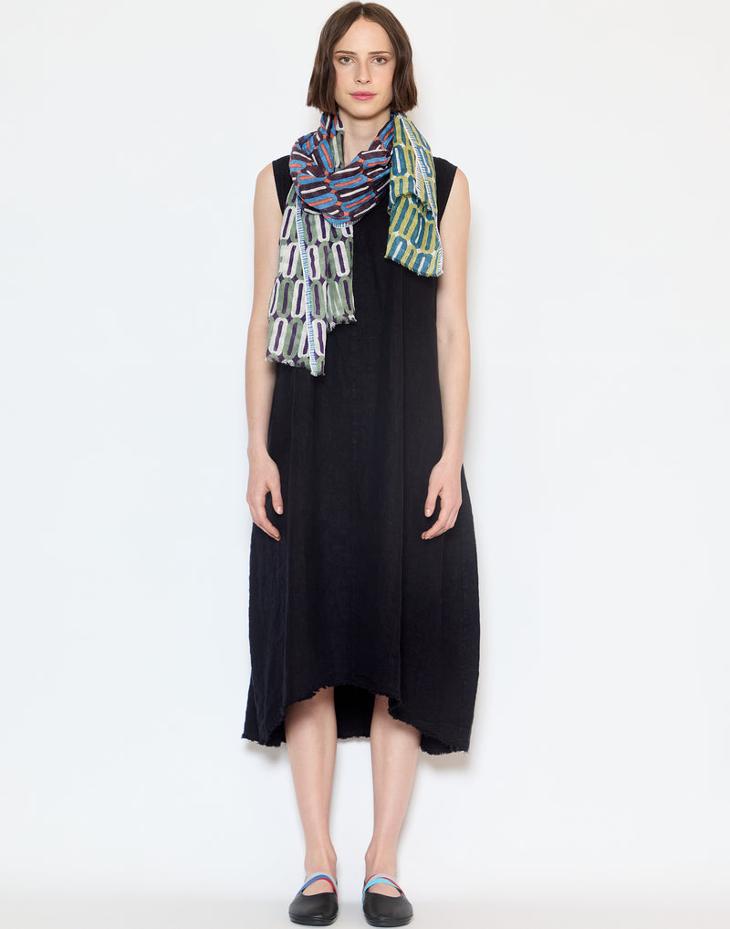 Herbal Linen & Cotton Scarf