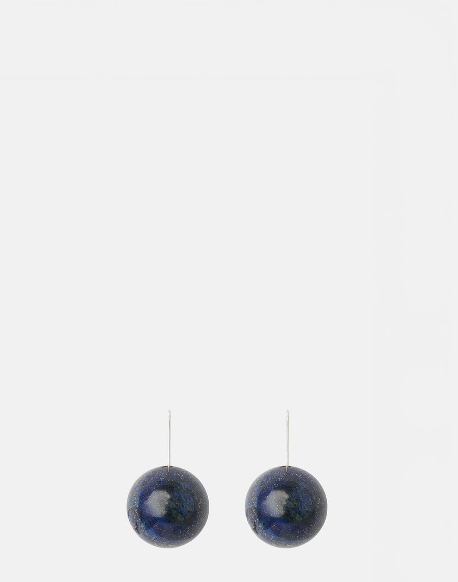 Lapis Lazuli & Silver Karla Earrings