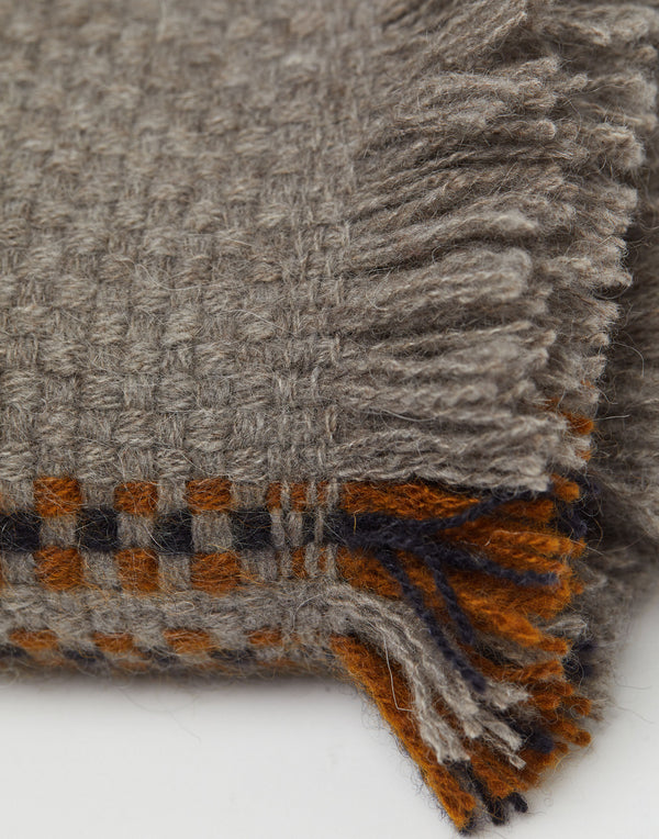 Warm Grey Sutai Nomad Blanket