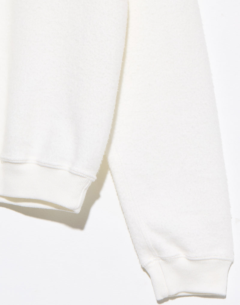 Off White Cotton Hina Sweatshirt
