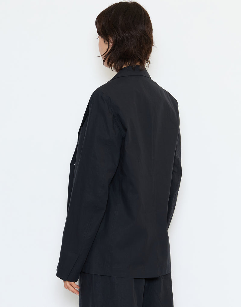 Midnight Cotton Carolina Blazer