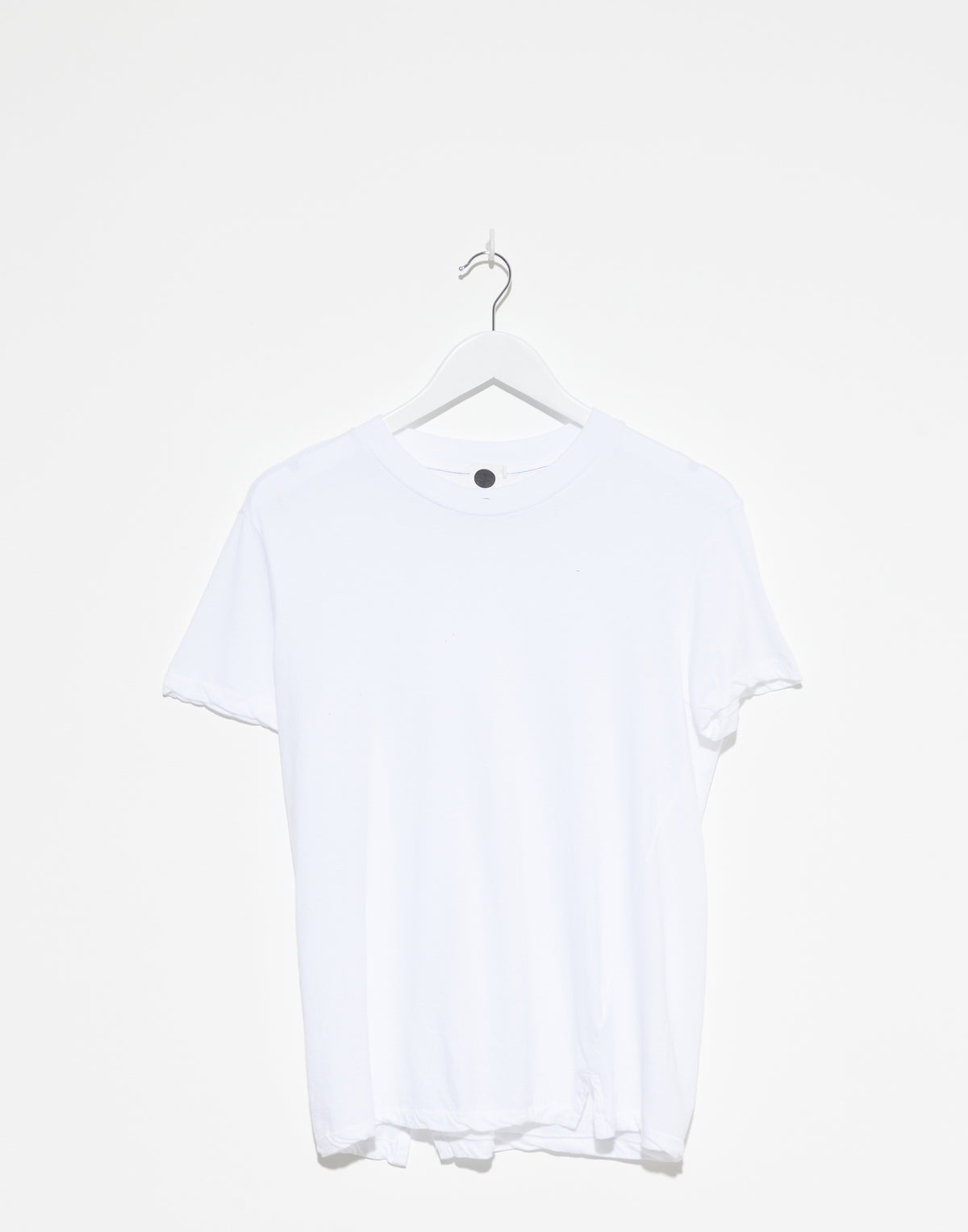 White Cotton Classic T-Shirt