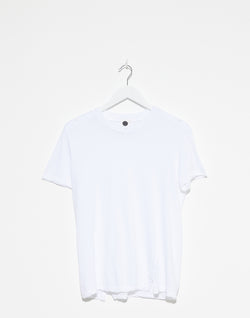White Cotton Regular Classic T-Shirt