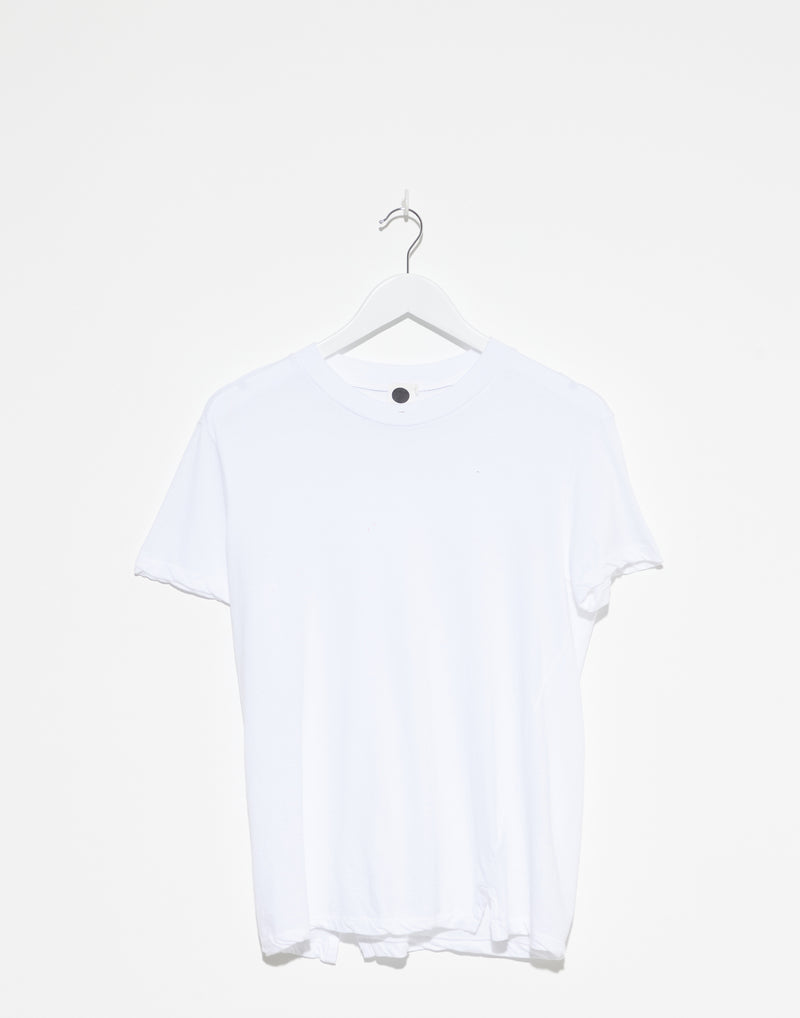 White Cotton Regular Classic T-Shirt
