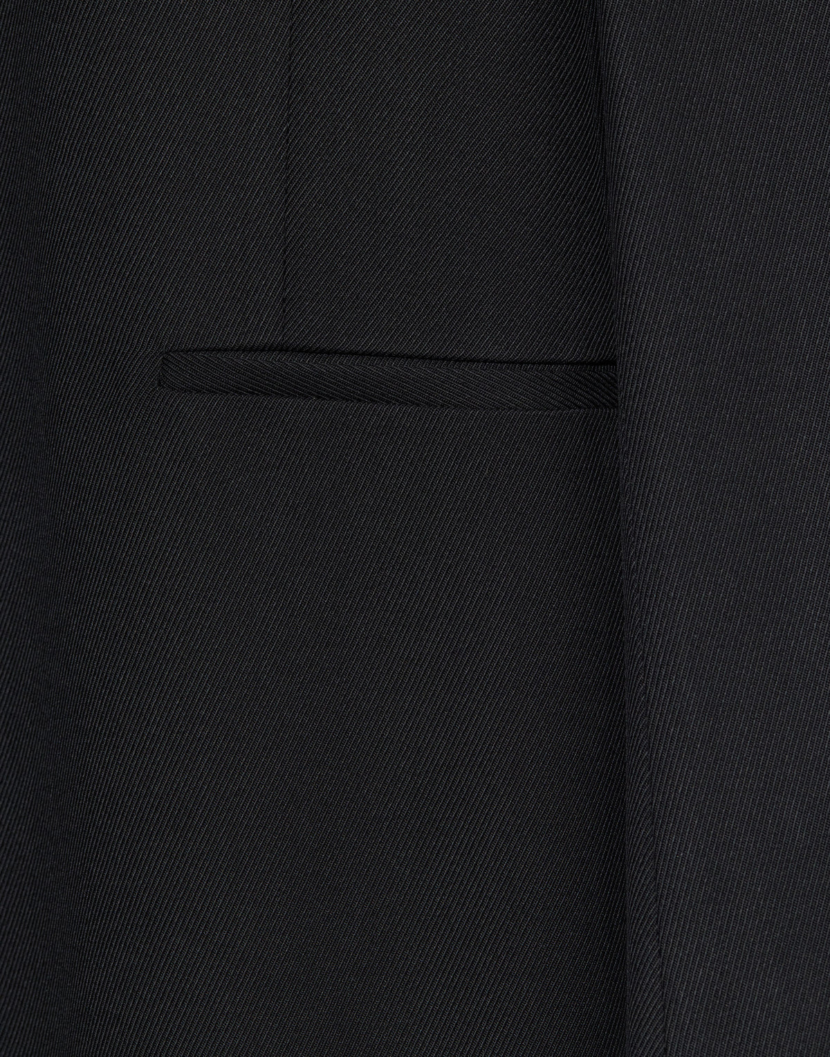 Black Silk & Wool Dina Tailored Dress