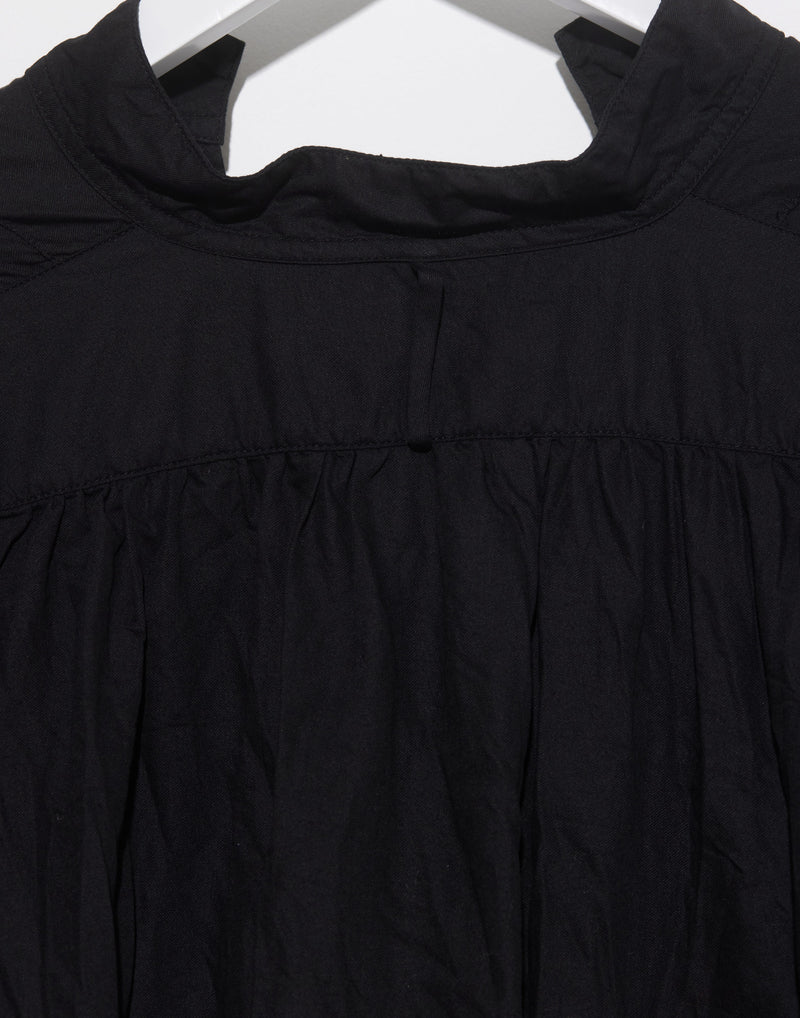 Black Cotton Poplin Kora Lavato Shirt