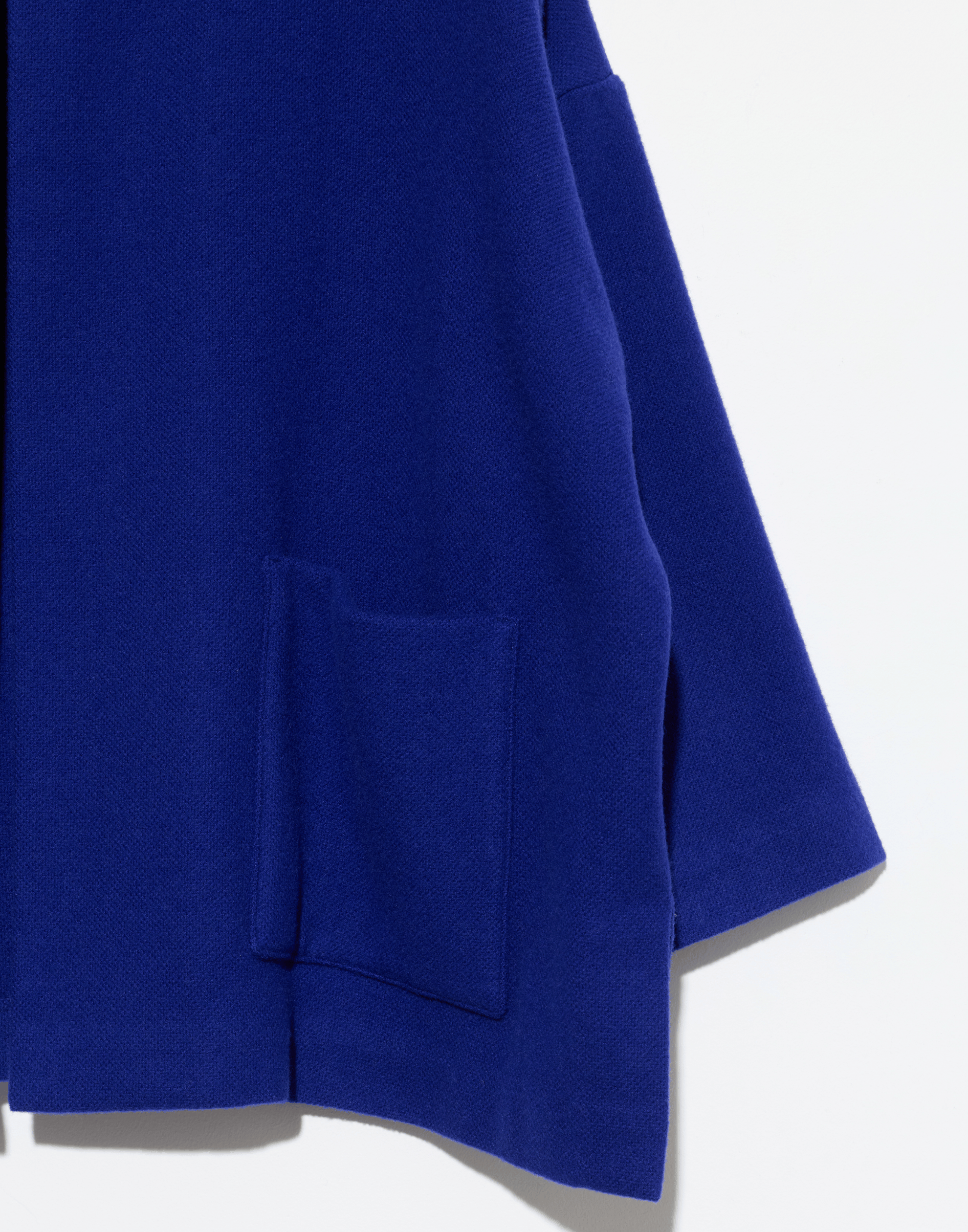 Electric Blue Wool Giacca Gladiolo Jacket