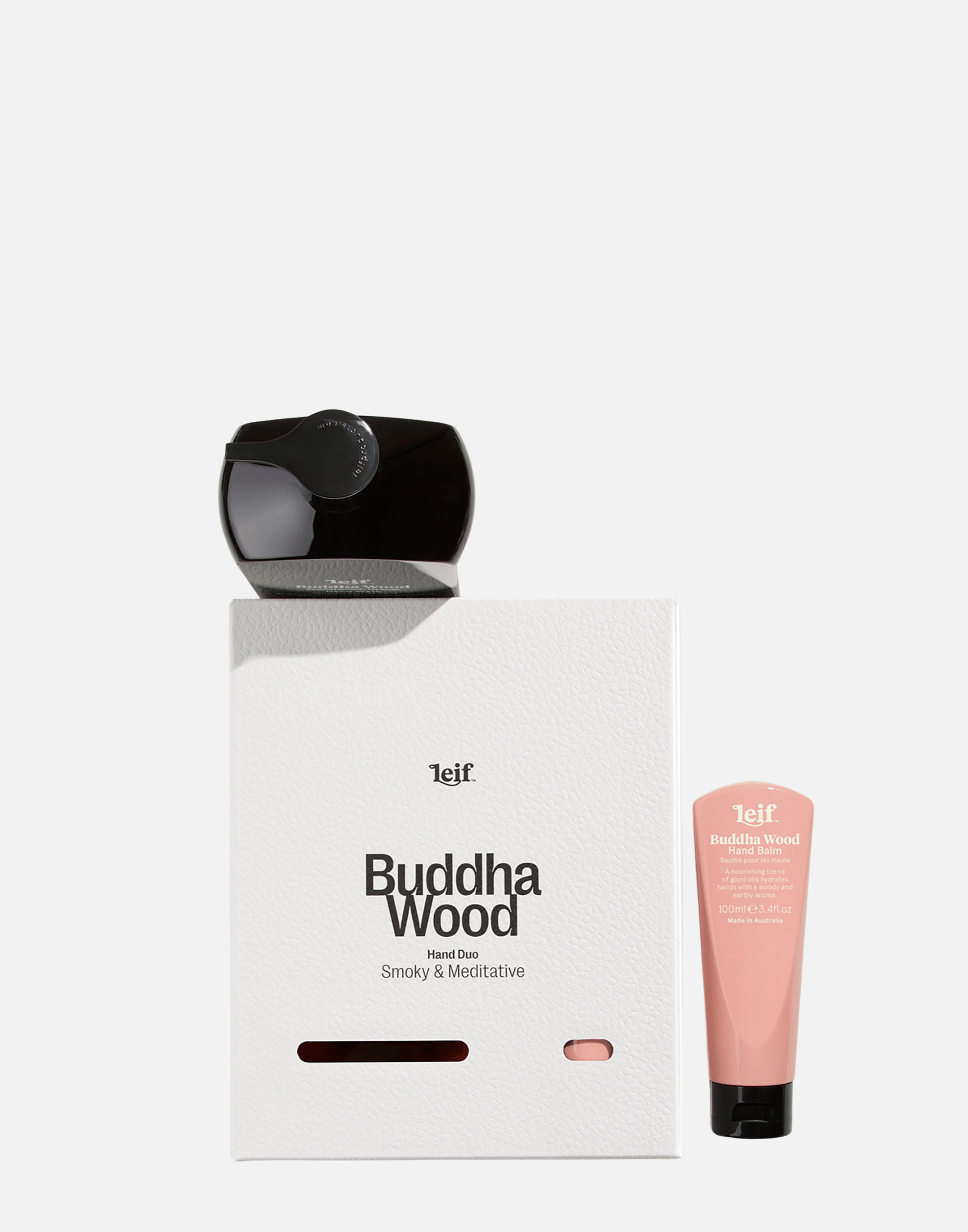 Buddha Wood Hand Duo Small